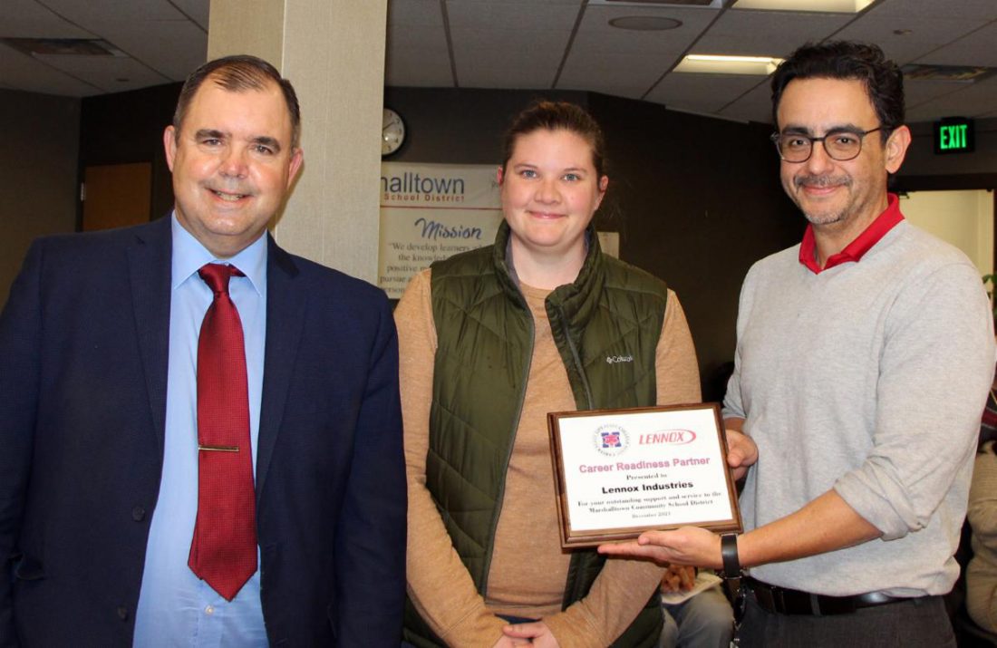 Lennox Industries highlighted as Career Readiness Partner News